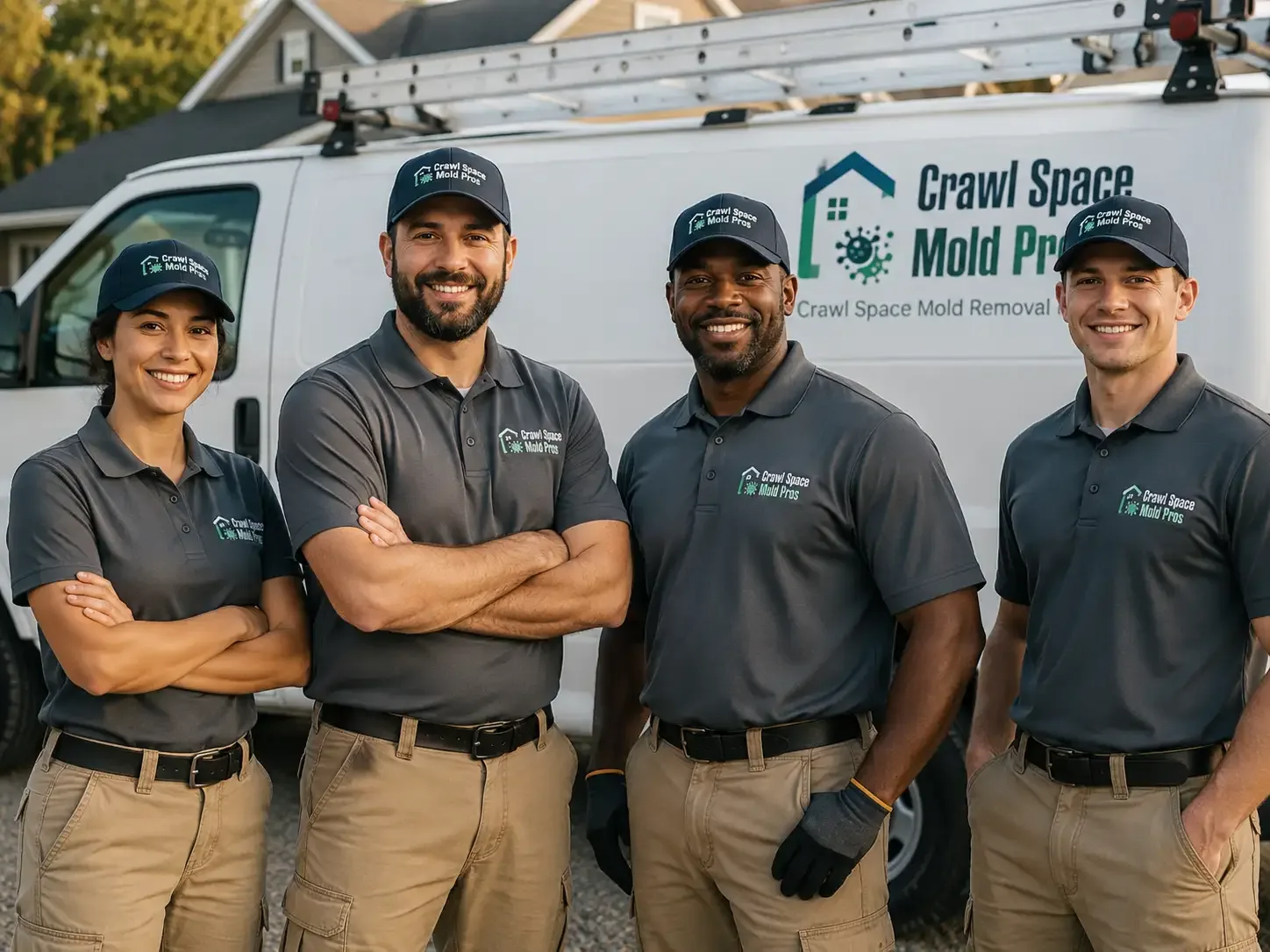 Crawl Space Mold Removal company in Many, LA